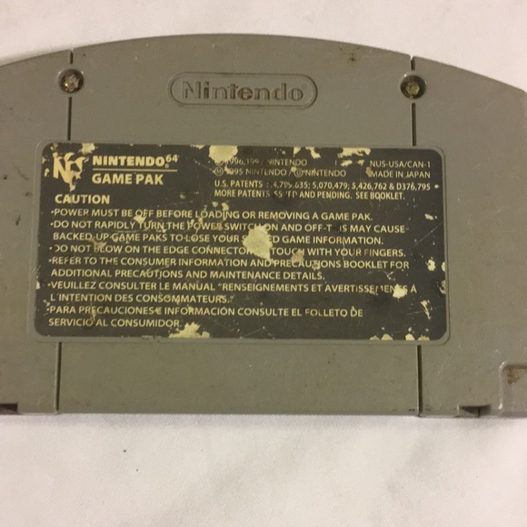 Nintendo 64 vintage star fox 64 video game